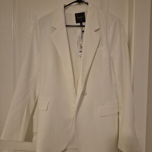 Dynamite Women's White Blazer